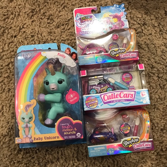 Shopkins Other - Fingerlings and Cutie Cars BUNDLE!